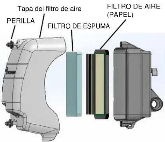 Maruyama BL70 - Limpieza del filtró de aire - 1