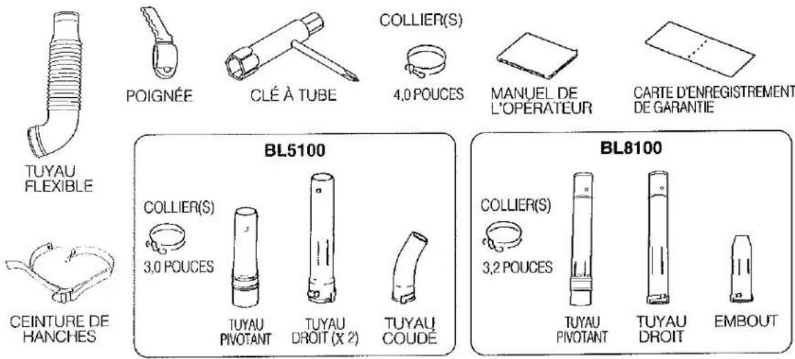 Maruyama BL8100 - INSTRUCTIONS DE MONTAGE - 1