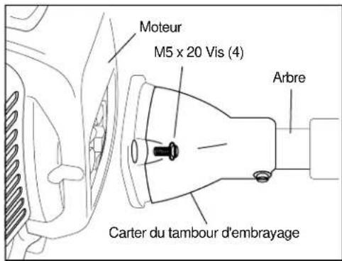 Maruyama P23 - Assemblage du moteur et de l'arbre de transmission - 1