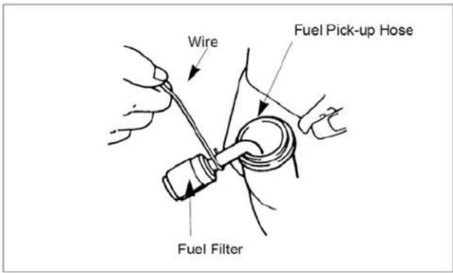 Maruyama P23 - Fuel Filter Replacement - 1