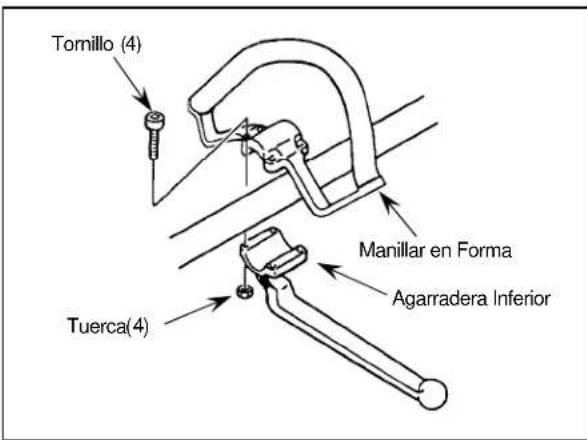 Maruyama P23 - Instalación del manijar en forma - 1