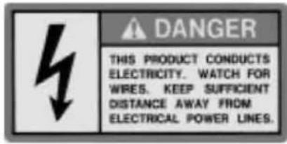Maruyama P23 - Safety and Instruction Decals - 3
