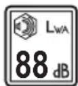 DEWALT DCMWSP550 - Afmærkninger på værktøjet - 3