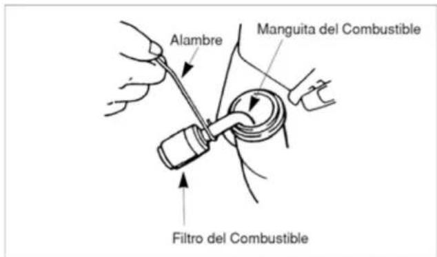 Maruyama P23-10 - Cambio del Filtro de Combustible - 1