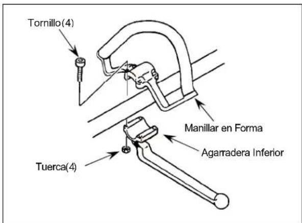 Maruyama P23-10 - Instalación del manijar en forma - 1