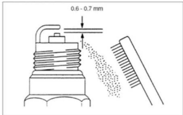 Maruyama P23-10 - Mantenimiento de la Bujía - 1