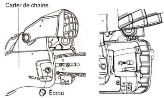 Maruyama MCV31R - MONTAGE DU GUIDE-CHAÎNE ET DE LA CHAÎNE - 5