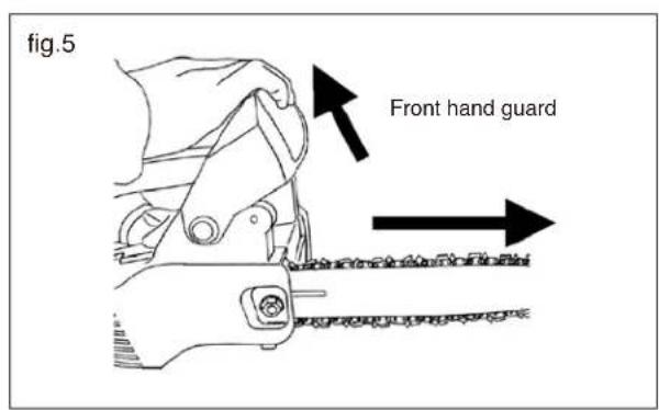 Maruyama MCV31R - MOUNTING THE GUIDE BAR AND CHAIN - 1