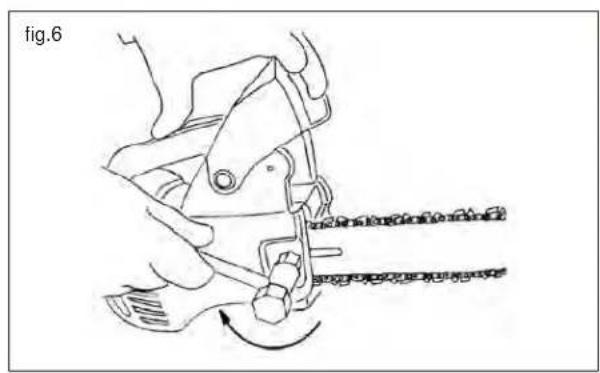 Maruyama MCV31T - MOUNTING THE GUIDE BAR AND CHAIN - 2