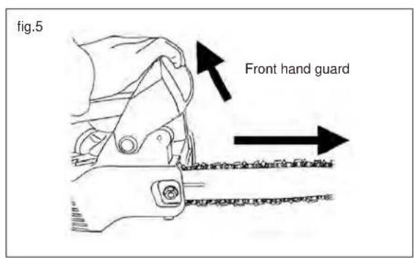 Maruyama MCV31T - MOUNTING THE GUIDE BAR AND CHAIN - 1