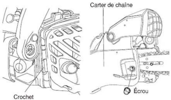 Maruyama MCV31T - MONTAGE DU GUIDE-CHAÎNE ET DE LA CHAÎNE - 3