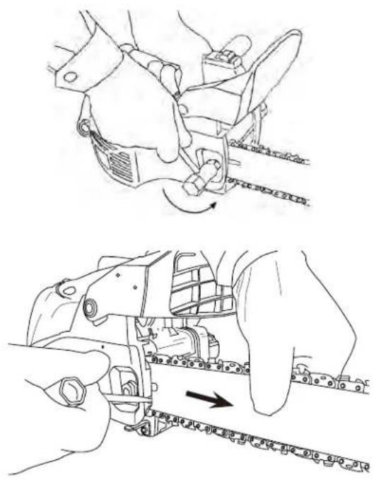 Maruyama MCV31T - CHAIN ADJUSTMENT - 1
