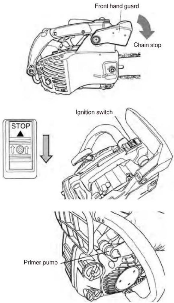 Maruyama MCV31T - COLD STARTING PROCEDURE - 1