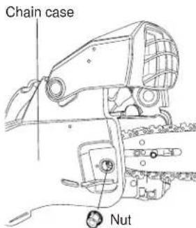 Maruyama MCV31T - MOUNTING THE GUIDE BAR AND CHAIN - 4