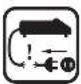 DEWALT DCMWP500 - Labels op de oplader en accu - 7