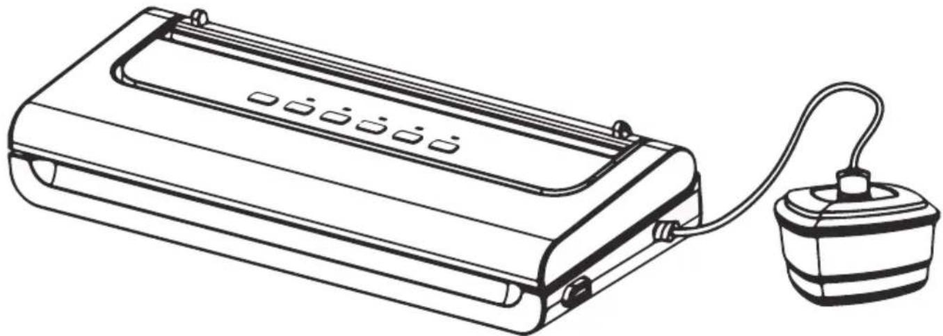 AddLiving V100 - Vacuum external containers (with vacuum hose) - 2