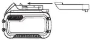 DEWALT DCMPS520 - Transportar a bateria FLEXVOLT™ - 1