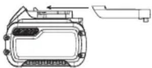 DEWALT DCMHT573 - FLEXVOLT™-akun kuljetus - 1