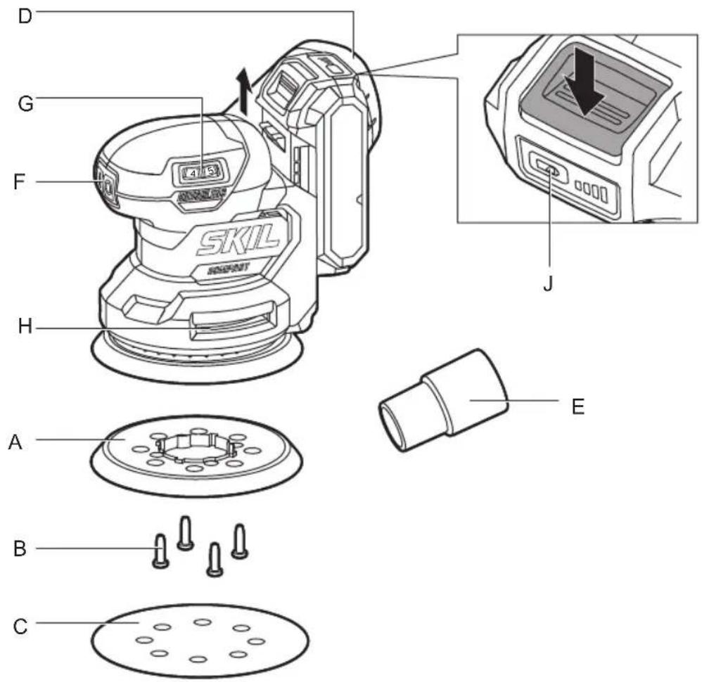 SKIL 3751 FA - 3751 - 8