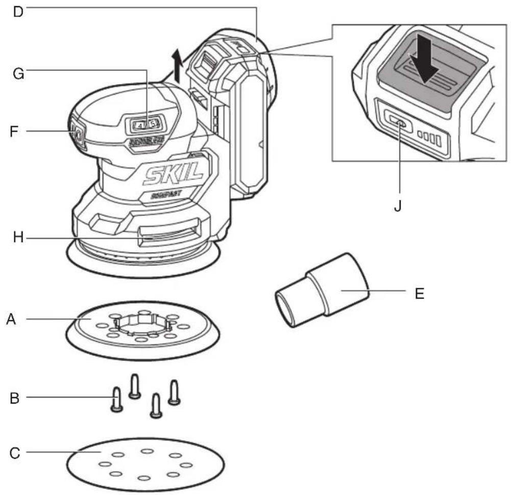 SKIL 3751 FA - 3751 - 8