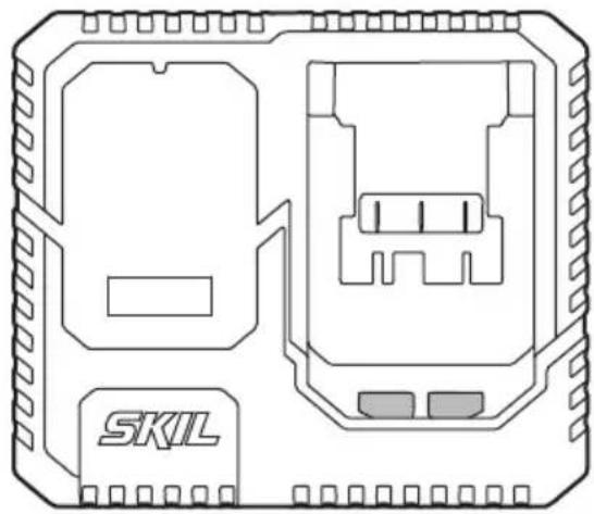 SKIL PWR CORE 20 - Pantalla del cargador (Fig.3) - 1