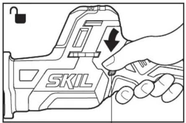 SKIL PWR CORE 20 - Botón de bloqueo (Fig. 2) - 2