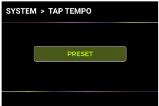 Mooer GE200 Pro Li - Tap Tempo - 1