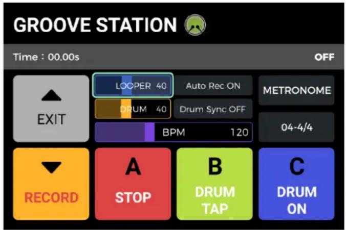 Mooer GE200 Pro Li - Ouvrir la Groove Station - 1