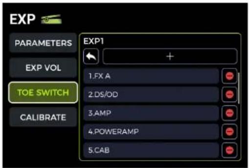 Mooer GE200 Pro Li - Mapping du Toe Switch - 2