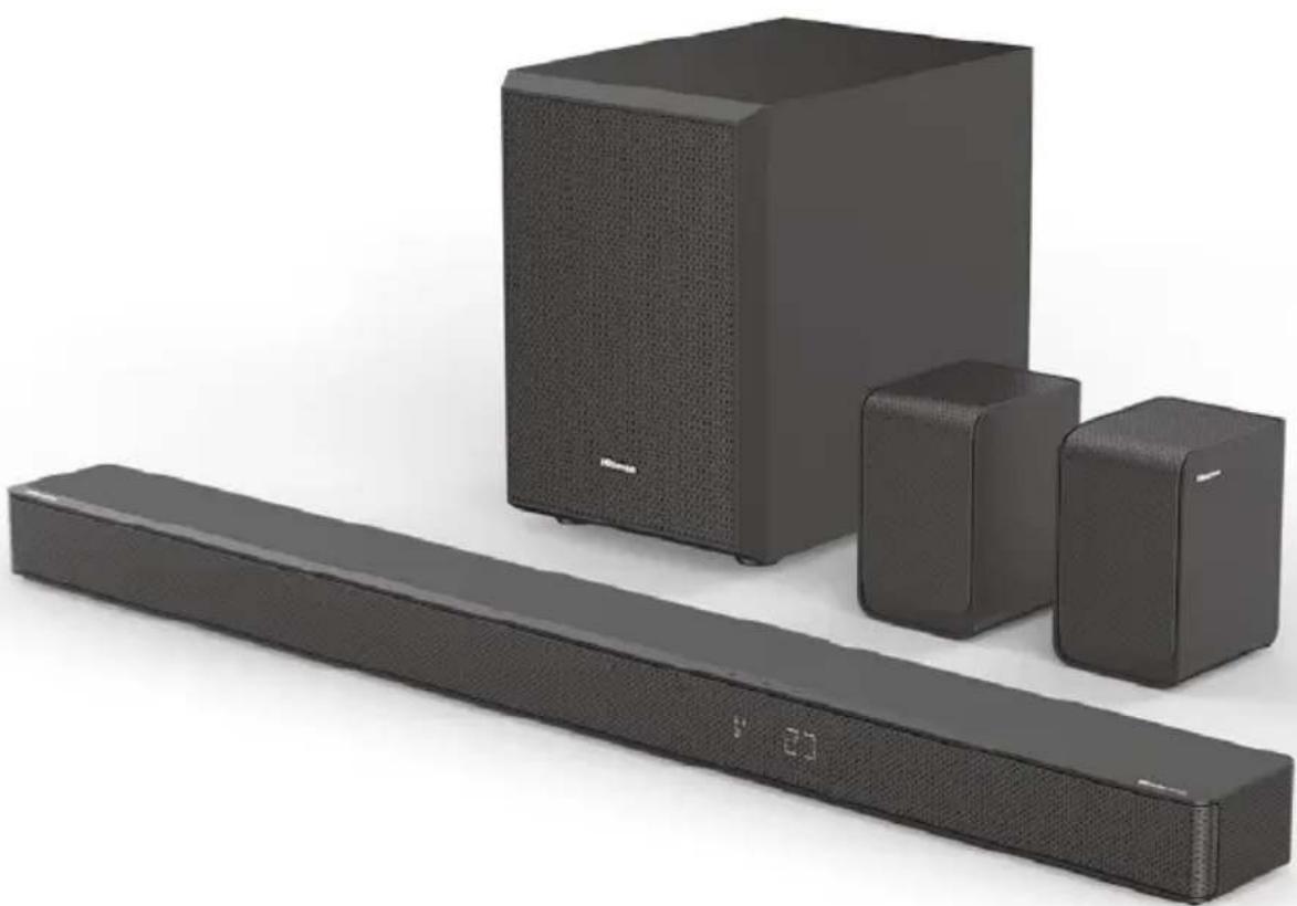 HISENSE AX5120G - 5.1.2CH Hátalari með práðlausum bassahátalara - 1