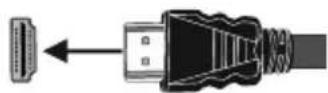 TOSHIBA 32WA3E63DG - HDMI connection - 1
