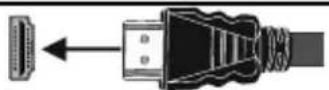 TOSHIBA 32WA3E63DG - Branchement HDMI - 1