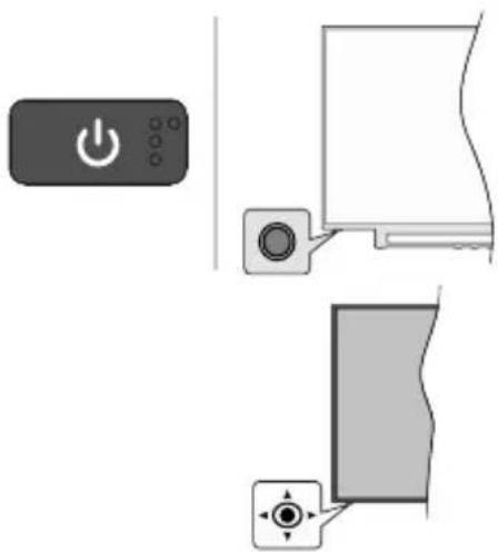 TOSHIBA 32WA3E63DG - Включване на телевизора - 1