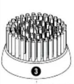 SILVERCREST SGRB 3 B3 - Scelta/sostituzione dell'accessorio spazzola - 5