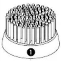 SILVERCREST SOGRB 3 B3 - Selecting/changing a brush attachment - 1