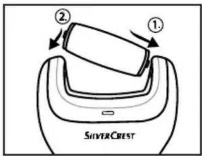 SILVERCREST SHNT 3.7 A1 - Mettre en place / retirer l'embout émeri - 1