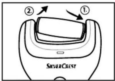 SILVERCREST SHNT 3.7 A1 - Slijpkop bevestigen/ verwijderen - 2