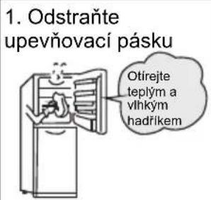 TCL RP536TXE1 - Přípravy před použitím - 1