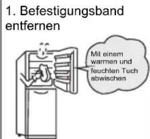 TCL RP536TXE1 - Vorbereitungen vor der Verwendung - 1