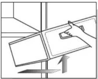 TCL RP536TXE1 - Metodo di smontaggio e montaggio degli accessori - 2