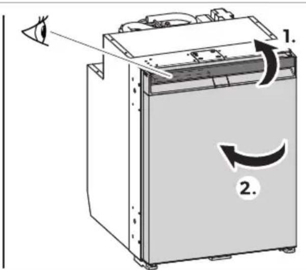 DOMETIC NRX 50C - Apne kjoleskapsdoren - 3