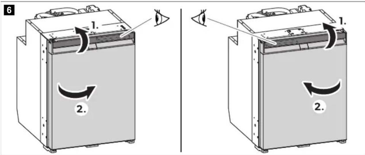DOMETIC NRX 50C - Odpiranje vrat hladilnika - 2