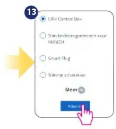 Salus SQ610BRF - Installatie in Online modus - 14