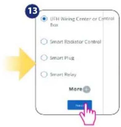 Salus SQ610BRF - Installation in ONLINE mode - 12