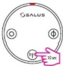 Salus SQ610BRF - Pairing with TRV radiator head (Install the TRV according to the instructions included with product) - 6