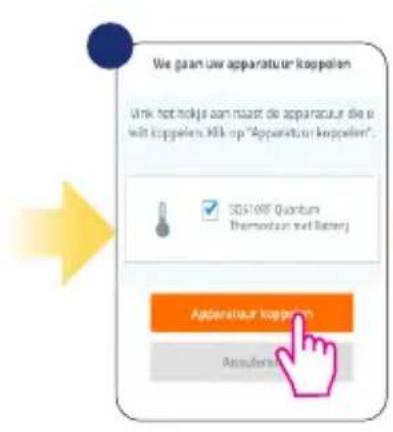 Salus SQ610BRF - Installatie in Online modus - 10