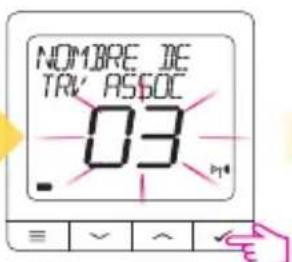 Salus SQ610BRF - Jumelage avec la tete thermostatique TRV (Installez le TRV conformément aux instructions fournies avec le produit) - 9