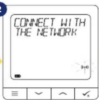 Salus SQ610BRF - Installation in ONLINE mode - 2