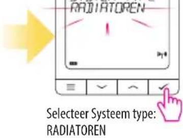 Salus SQ610BRF - Koppelen van de TRV Radiatorkop (installer de TRV volgens de meegeleverde instructies). - 4
