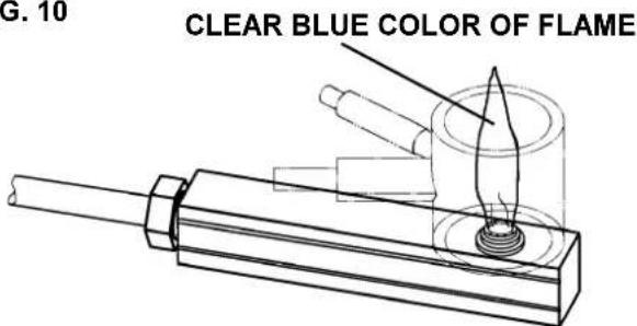 DOMETIC RM 4223 - Examination and Cleaning of Flue, Burner and Jet - 2